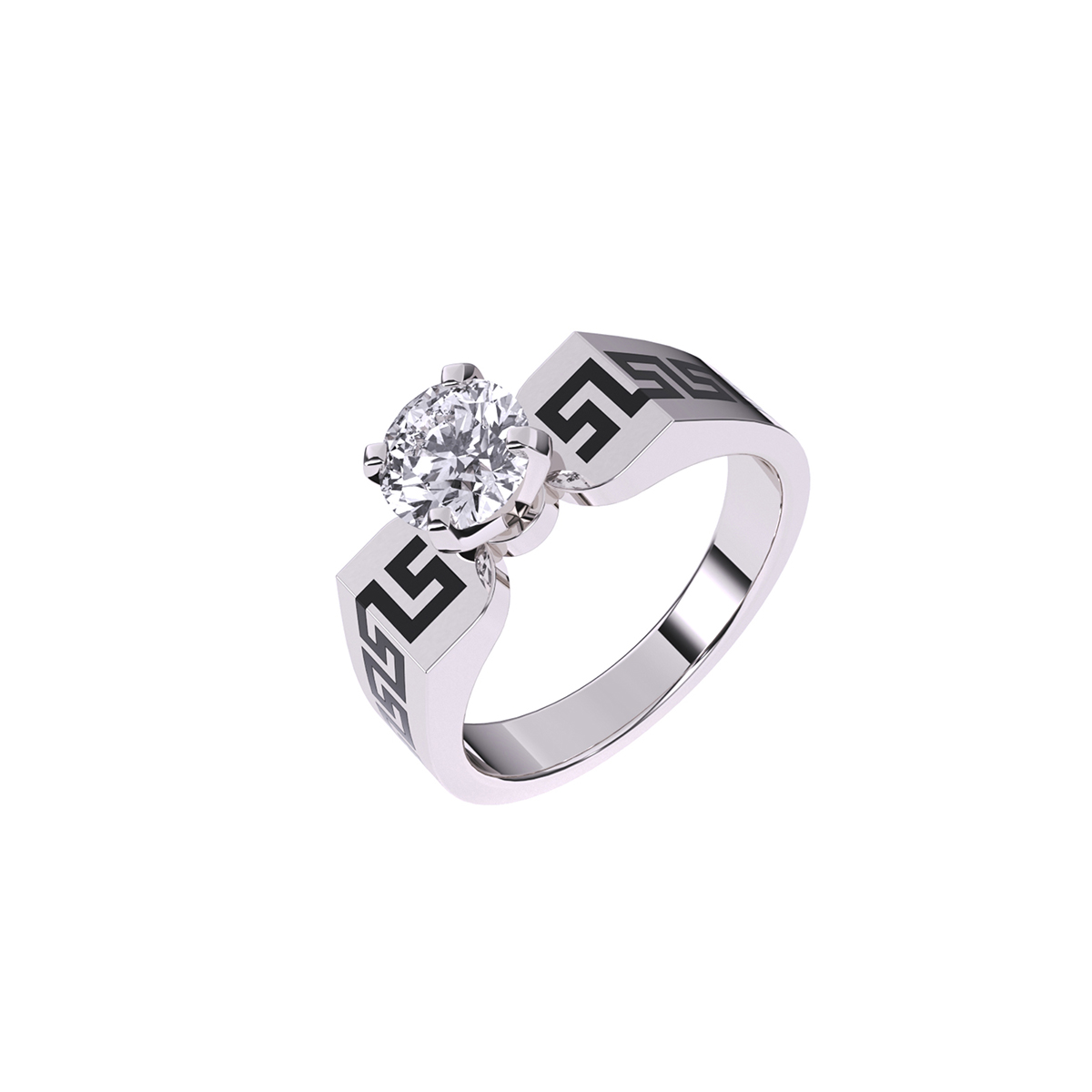 Gorgeous Solitaire Diamond Ring For Men